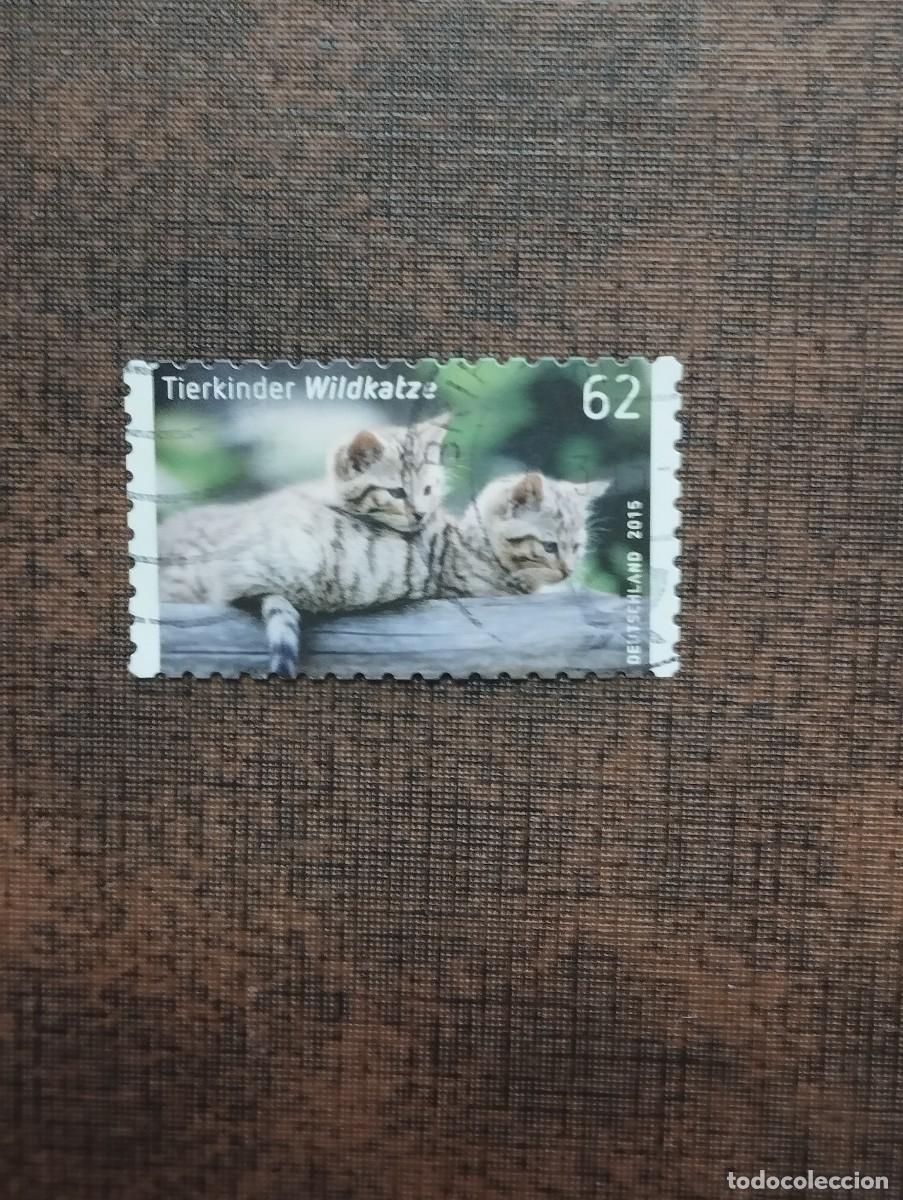 Sellos: 28.08/ Alemania Federal.2015. Fauna. 62c autoadhesivo en usado