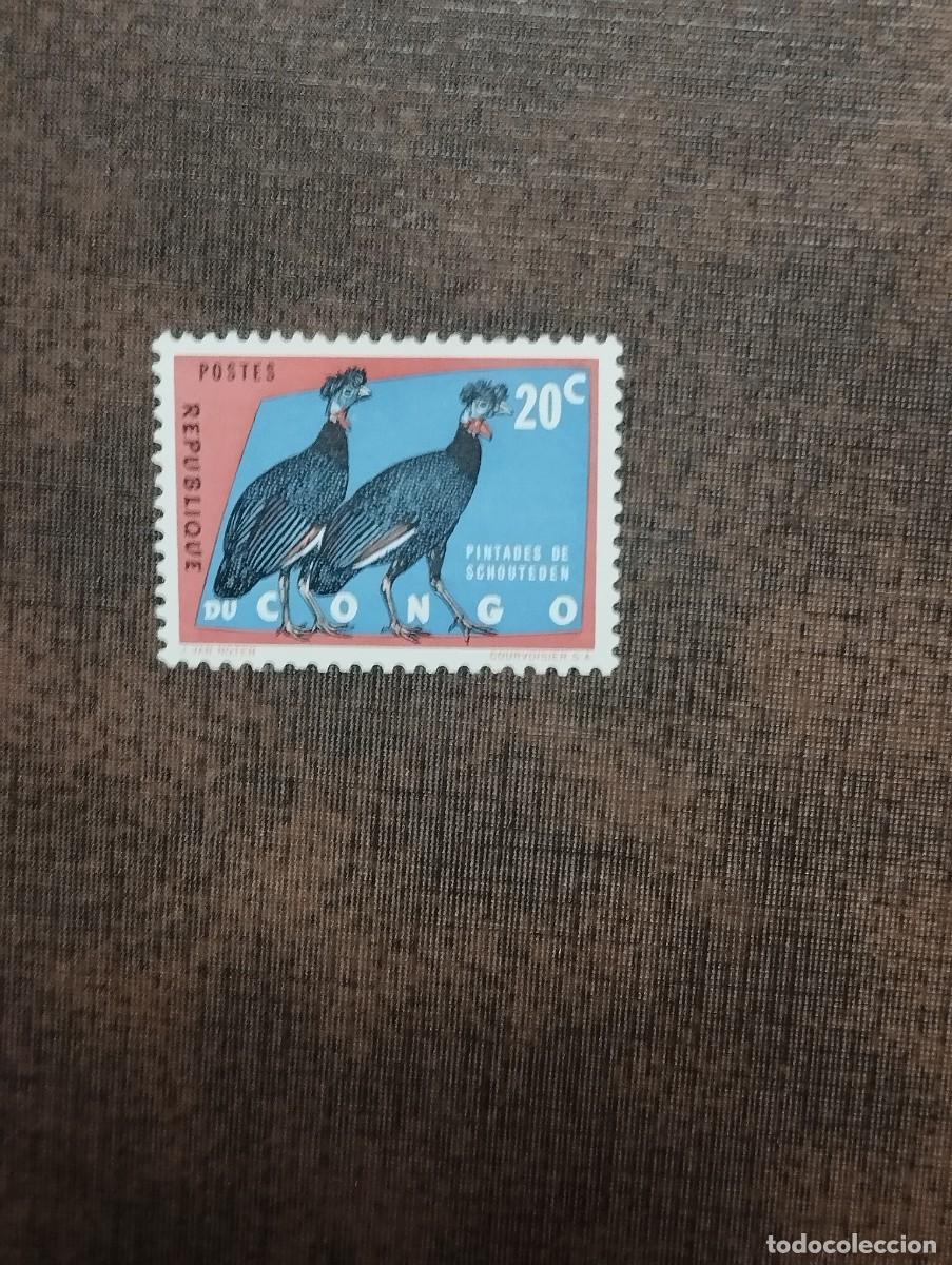 Sellos: 28.08/ Congo. Fauna. 20c en nuevo