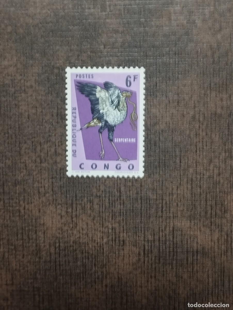 Sellos: 28.08/ Congo. Fauna. 6fr en nuevo