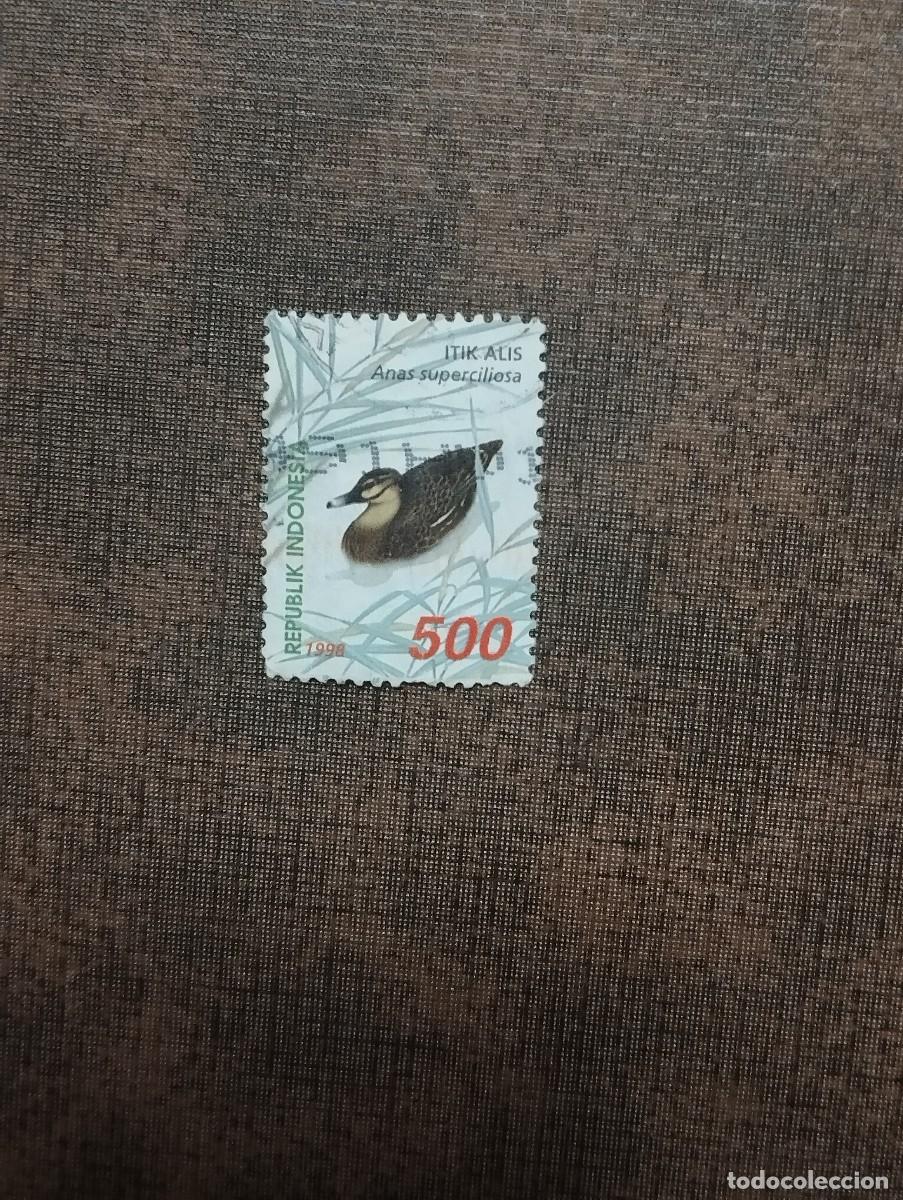 Sellos: 28.08/ Indonesia.1998. Fauna. 500r sell&oacute; en nuevo