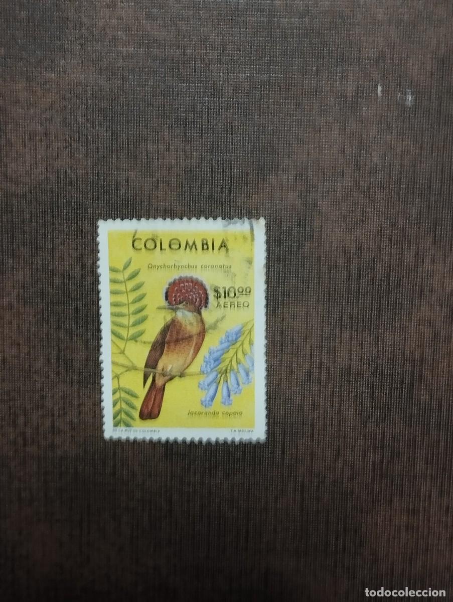 Sellos: 28.08/ Colombia. Fauna. 10$ en usado