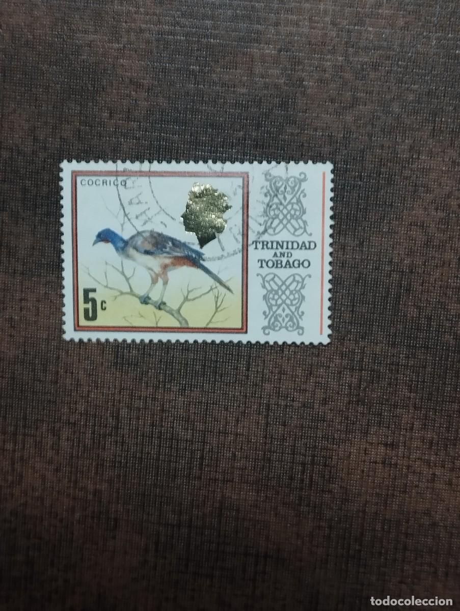 Sellos: 28.08/ Trinidad & Tobago. Fauna. 5c sell&oacute; en usado
