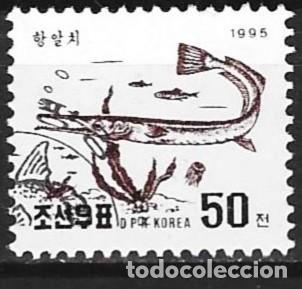 Sellos: Corea del Norte 1995 - Mi 3767 - YT 2600 - Pez : Orphia