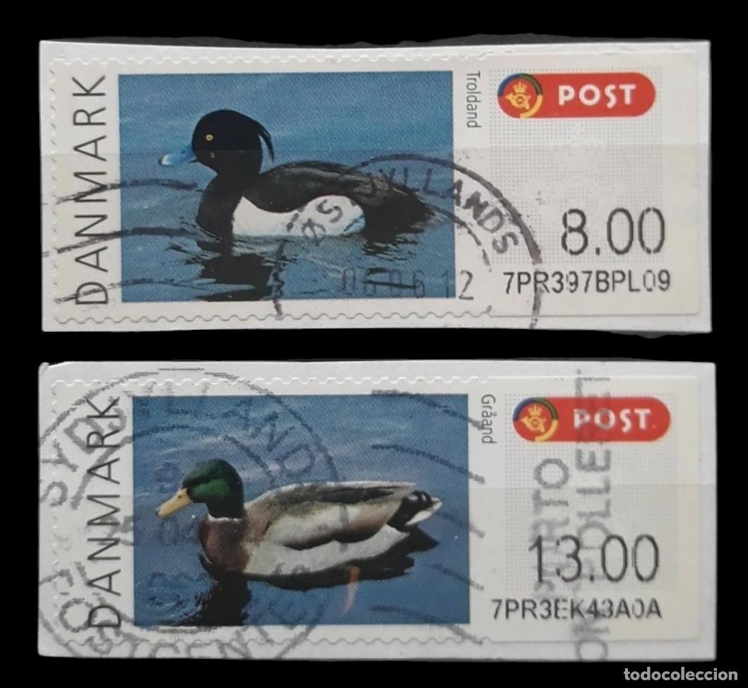 Sellos: DINAMARCA 2012. ATM PATOS. USADO. - Foto 1
