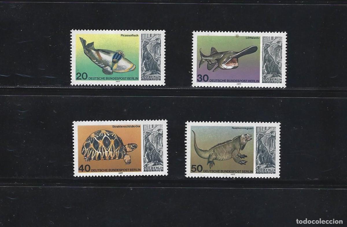 Sellos: SELLOS TEMA DINOSAURIOS ALEMANIA 1977 514/17 4v. DINOSAURIOS VARIOS