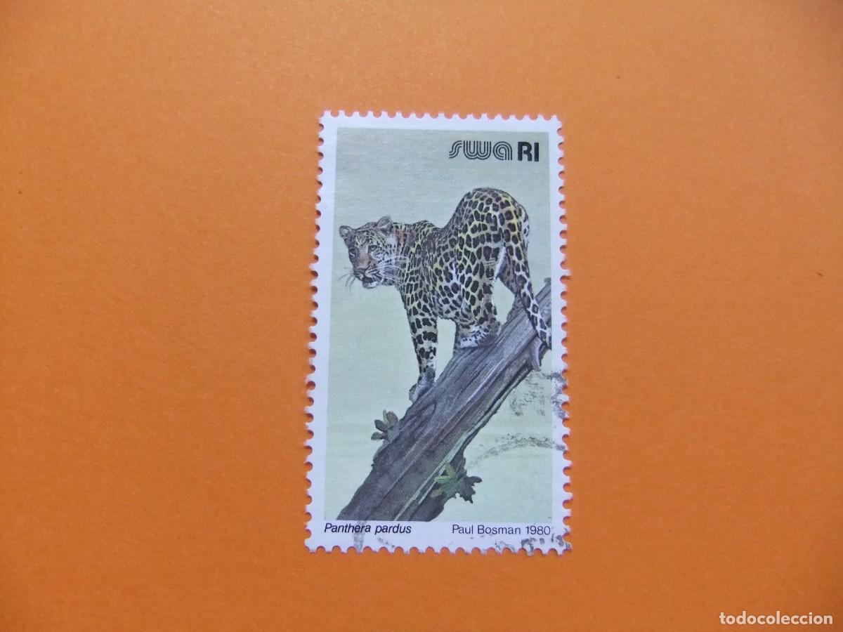 Sellos: 48 SWA SUIDWES AFRIKA - SOUTH WEST AFRICA 1980 / FAUNA ANIMALES SALVAJES / YVERT 448a FU