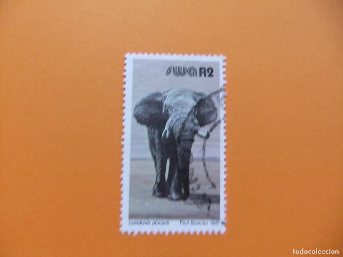 Sellos: 48 SWA SUIDWES AFRIKA - SOUTH WEST AFRICA 1989 / FAUNA ANIMALES SALVAJES / YVERT 449b FU