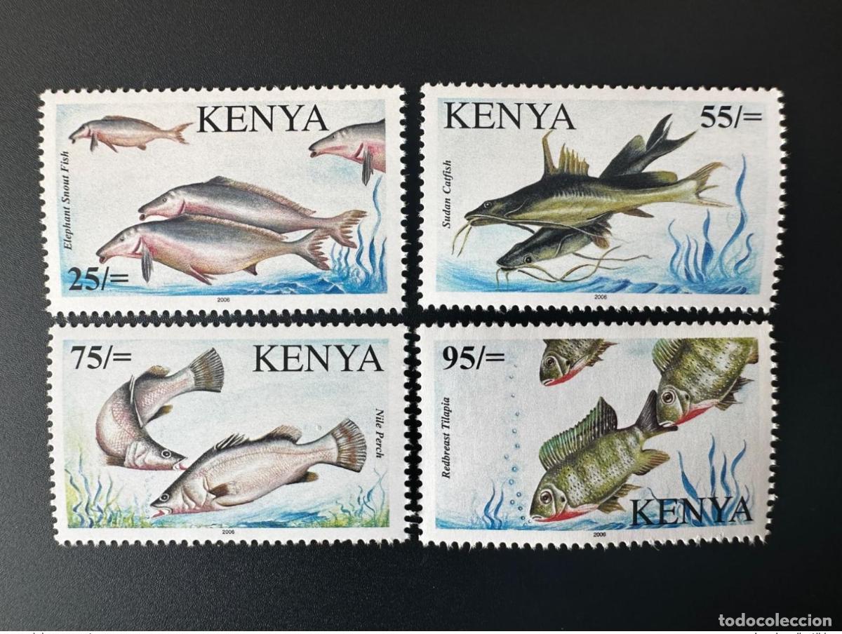 Sellos: Kenia 2006 Mi. 785 - 788 Peces del lago Victoria Fische Fish Marine Wildlife