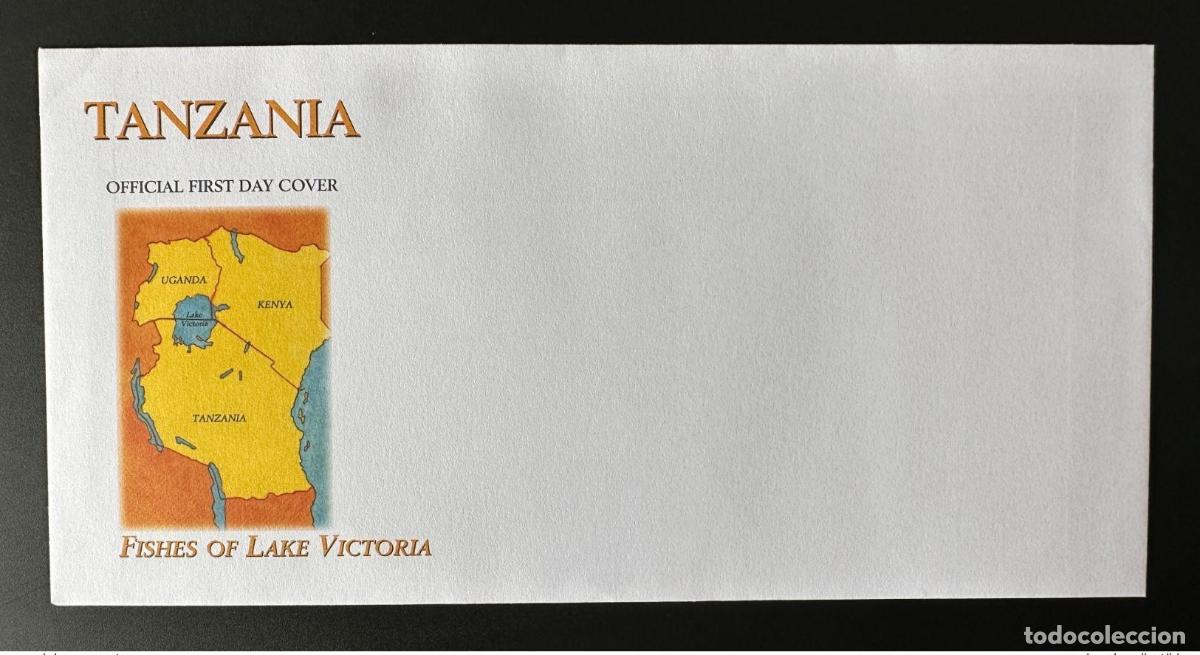 Sellos: Tanzania 2005 Mi. 4301 - 4304 FDC Pescado crudo del lago Victoria