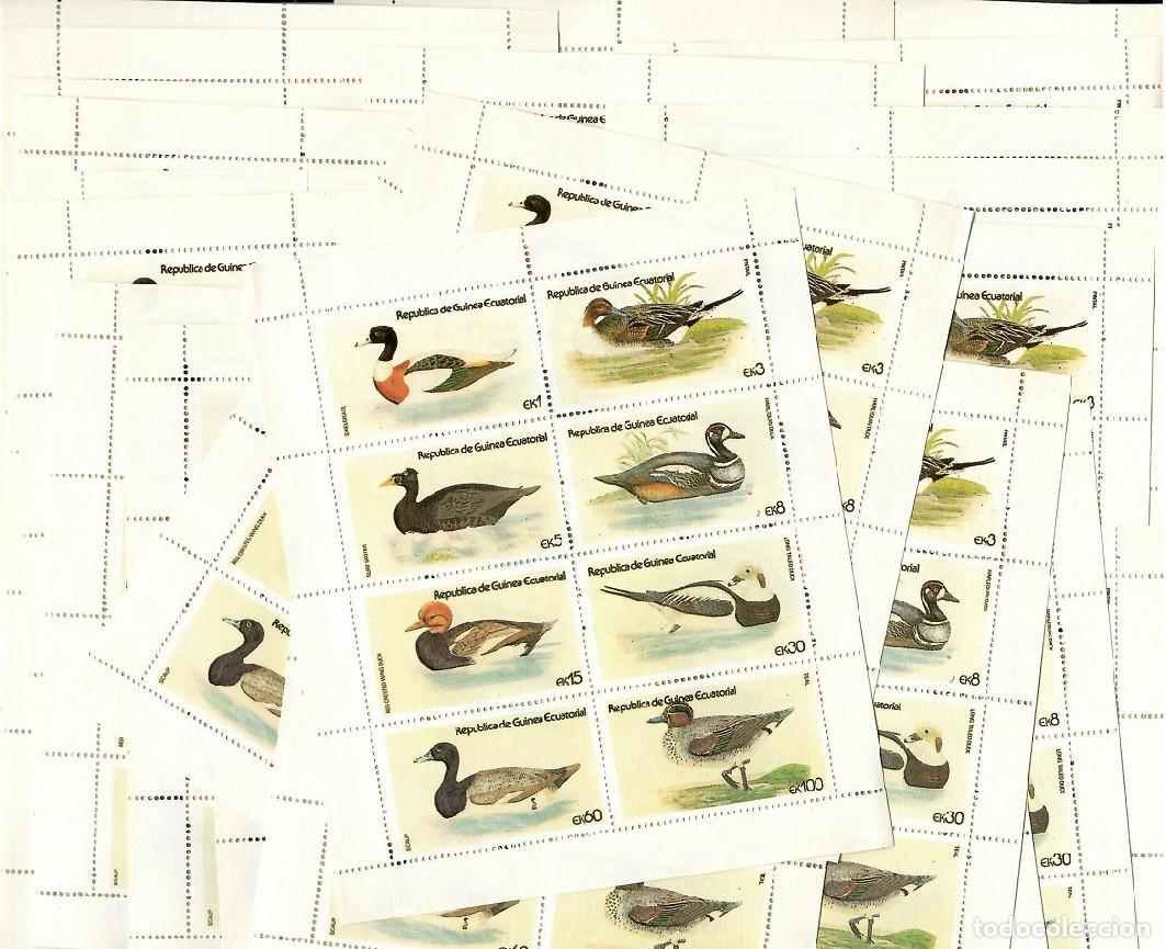 Stamps: 66 HB Serie completa - Rep&uacute;blica de Guinea Ecuatorial 1978 &middot; Patos / Muy comercial