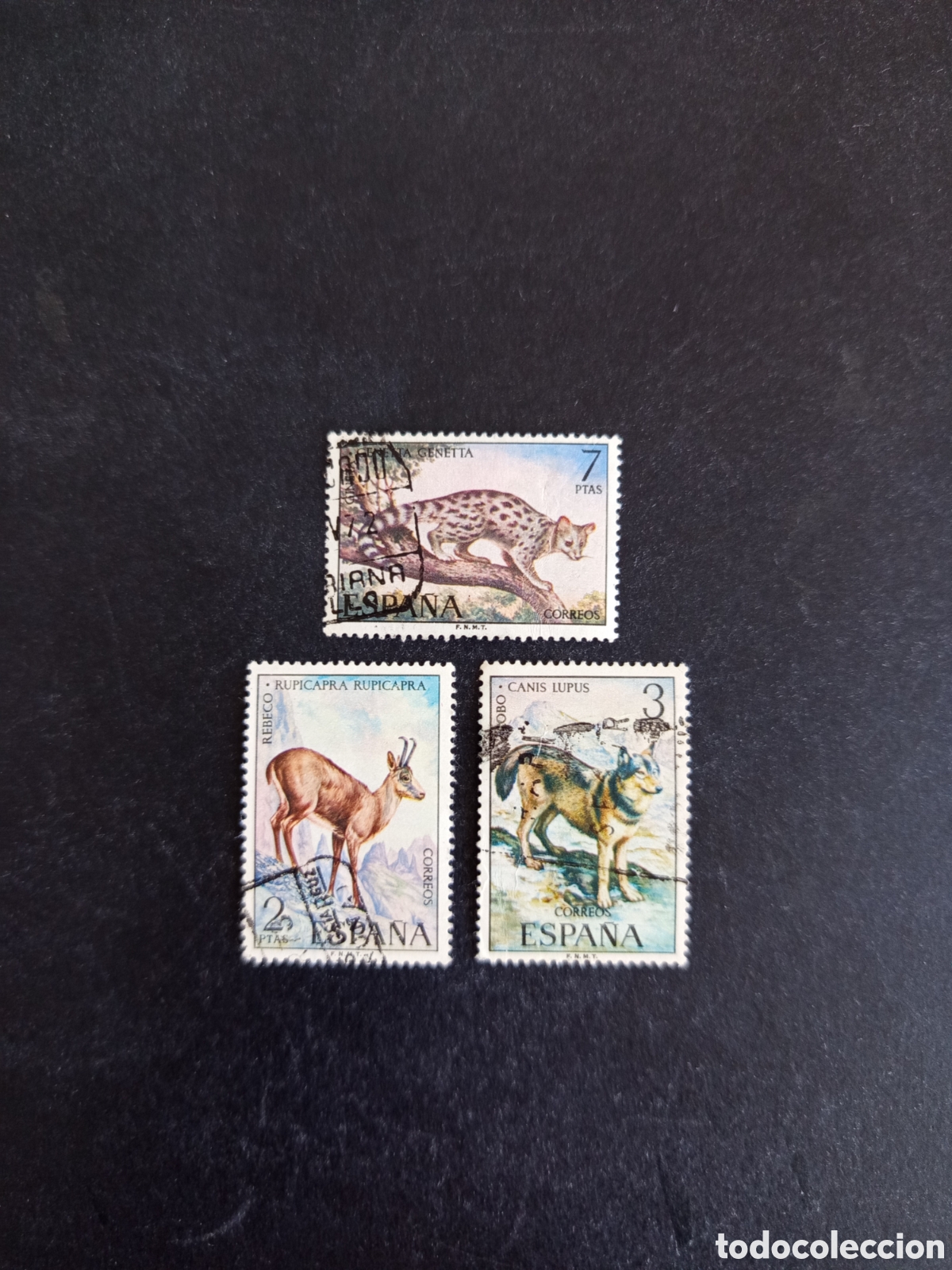 Sellos: Espa&ntilde;a, 1972. Fauna Hisp&aacute;nica. Edifil 2103/4; 2106. Pedido m&iacute;nimo 3 &euro;. Ver fotos .