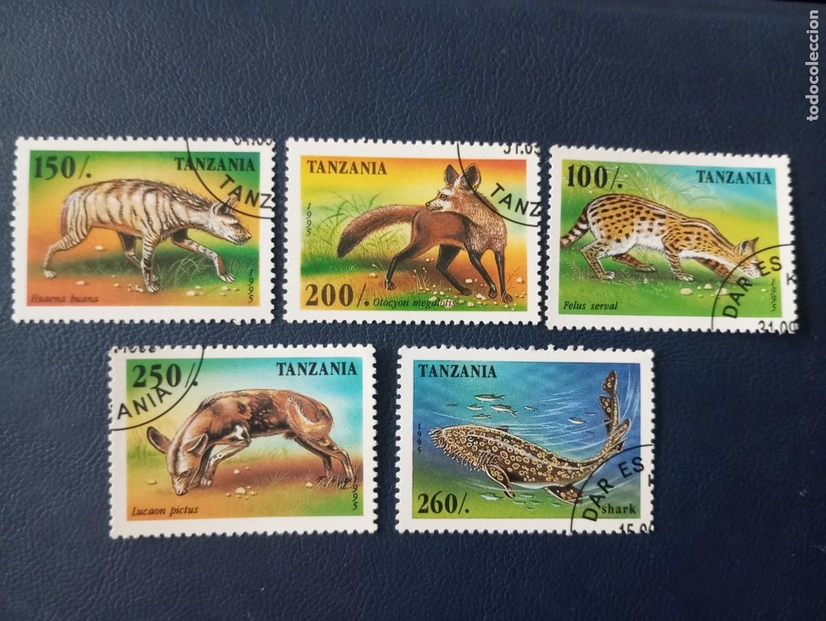 Briefmarken: FAUNA AFRICANA, SELLOS DE TANZANIA, 1995