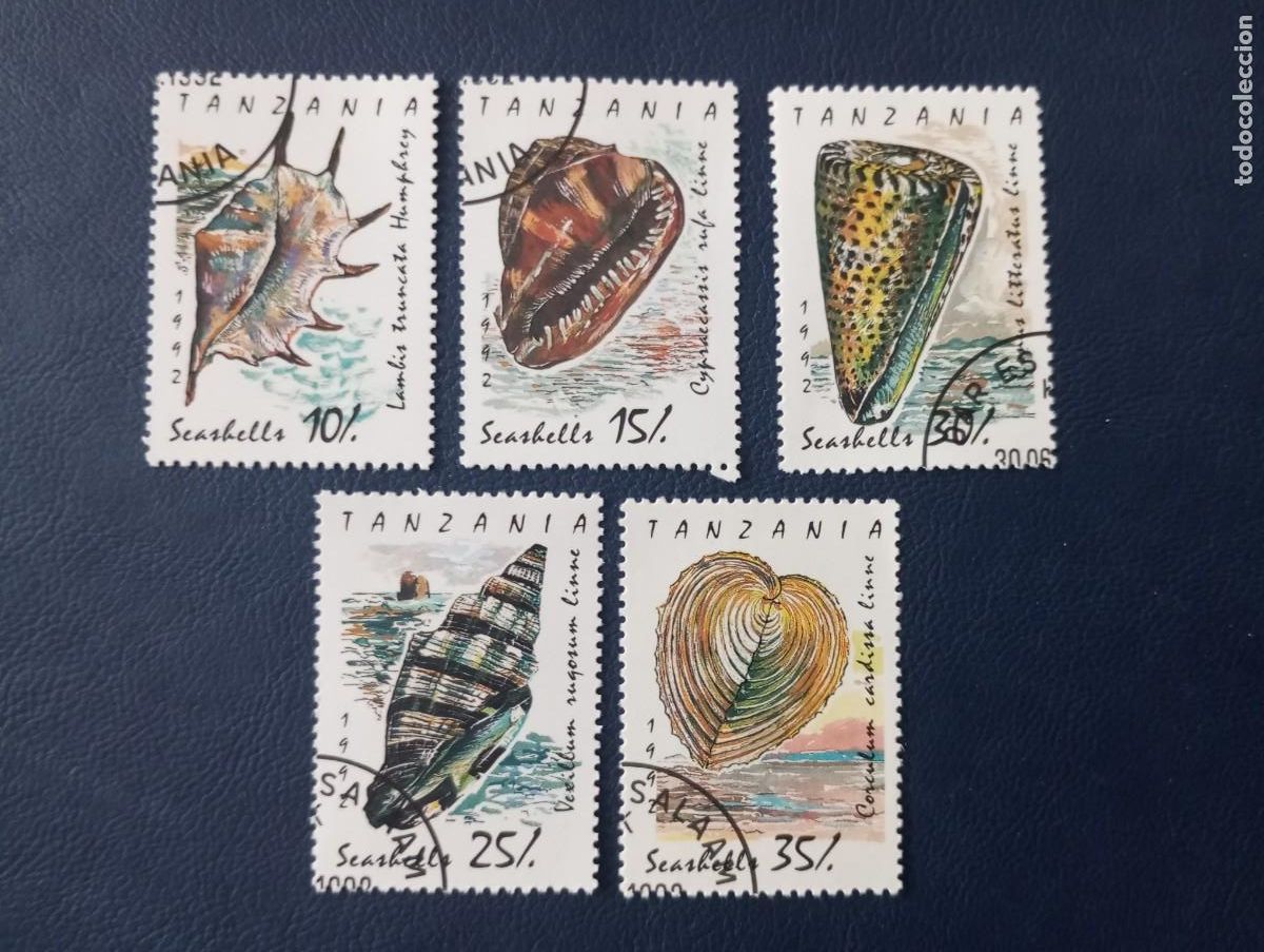 Stamps: FAUNA ,CONCHAS, SELLOS DE TANZANIA, 1992