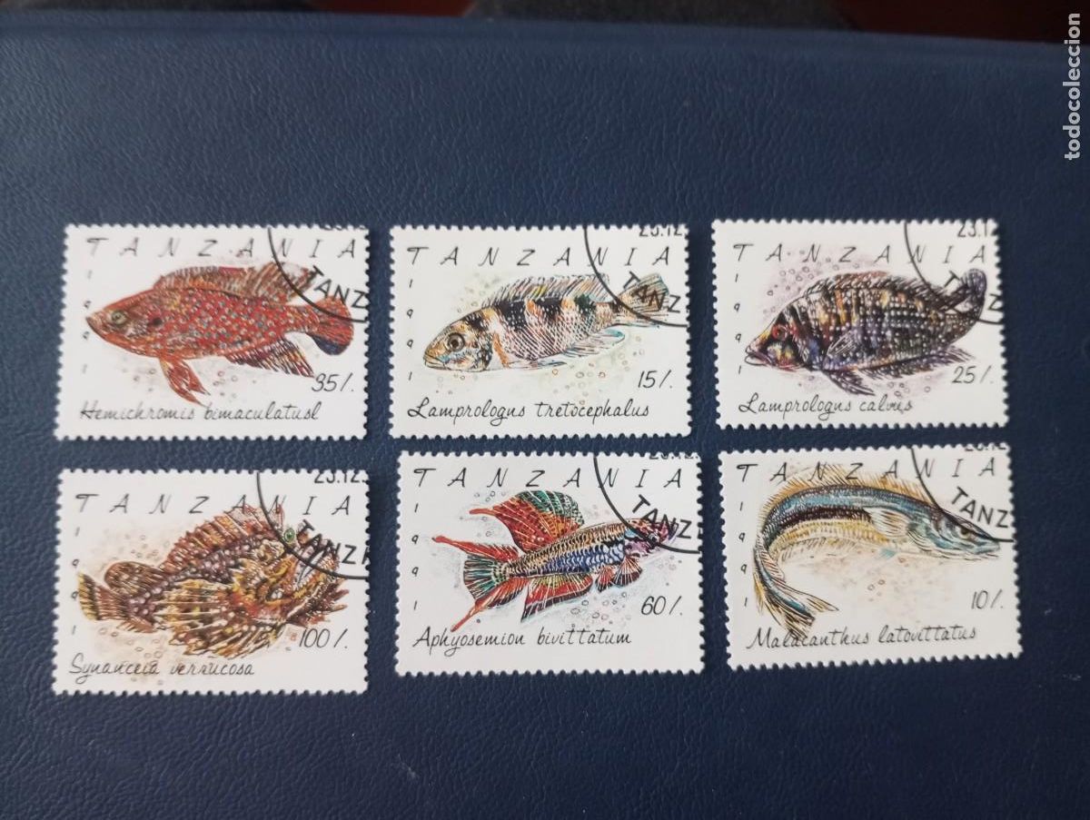 Francobolli: FAUNA , PECES, SELLOS DE TANZANIA, 1991