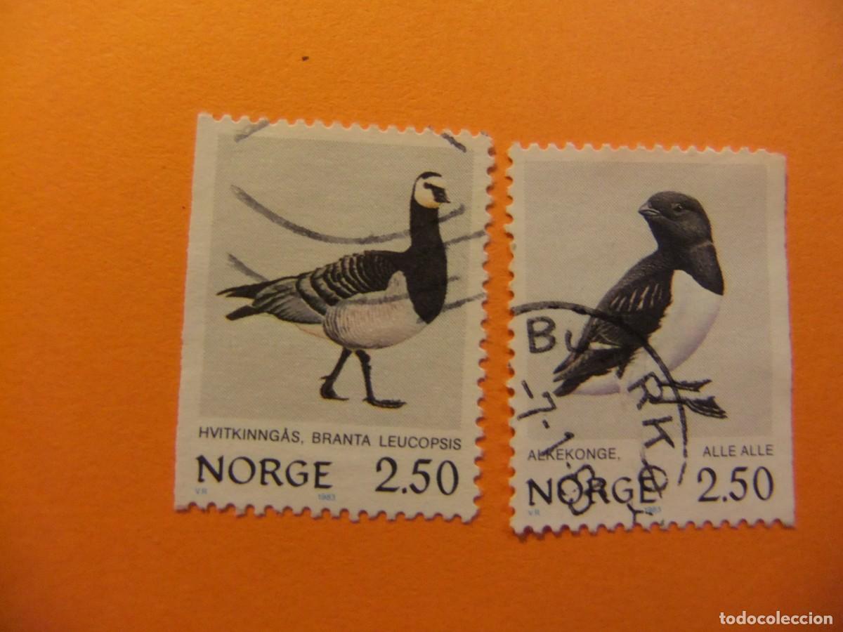 Selos: 59 NORUEGA NORGE 1983 / FAUNA / YVERT 839 / 840 FU