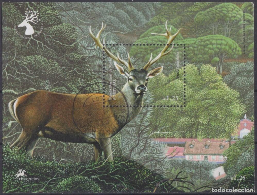 Briefmarken: F-EX61837 PORTUGAL USED 2007 DEER VENADO FAUNA MAFRA NATIONAL PARK.