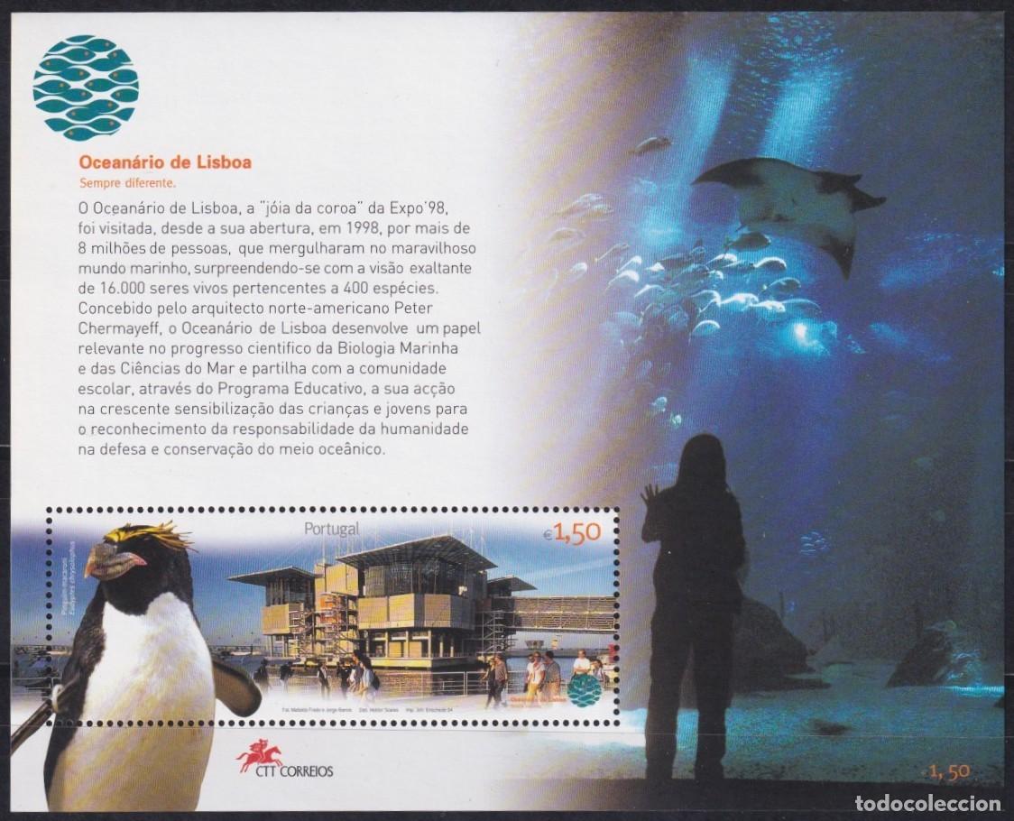 Stamps: F-EX59885 PORTUGAL MNH 2004 OCEANIC MARINE WILDLIFE PINGUIN FISH.
