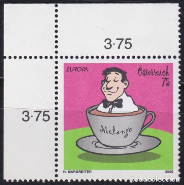 Sellos: F-EX65592 AUSTRIA MNH 2005 EUROPA CEPT GASTRONOMY FOOD.