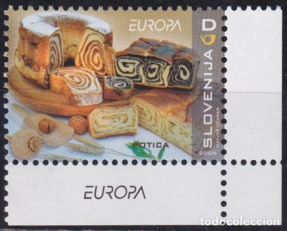 Sellos: F-EX65590 SLOVENIA MNH 2005 EUROPA CEPT GASTRONOMY FOOD.