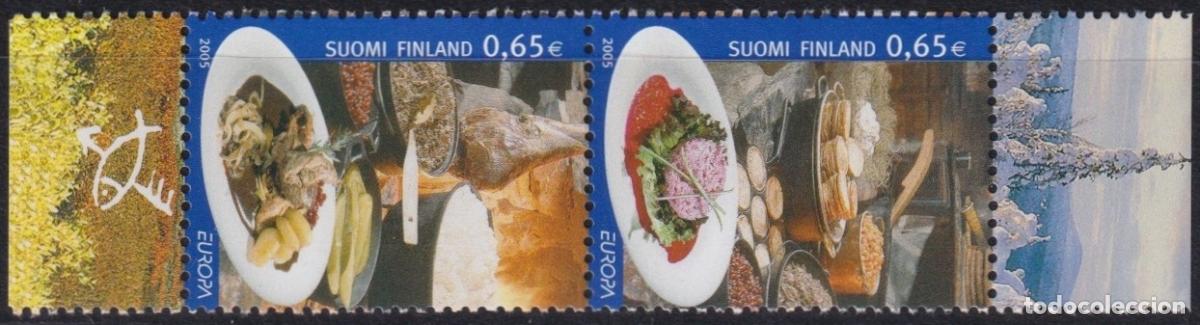 Sellos: F-EX65598 FINLAND SUOMI MNH 2005 EUROPA CEPT GASTRONOMY FOOD.