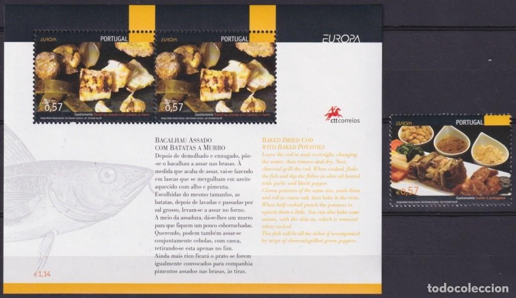 Selos: F-EX65413 PORTUGAL MNH 2005 EUROPA CEPT GASTRONOMY FOOD FISH.