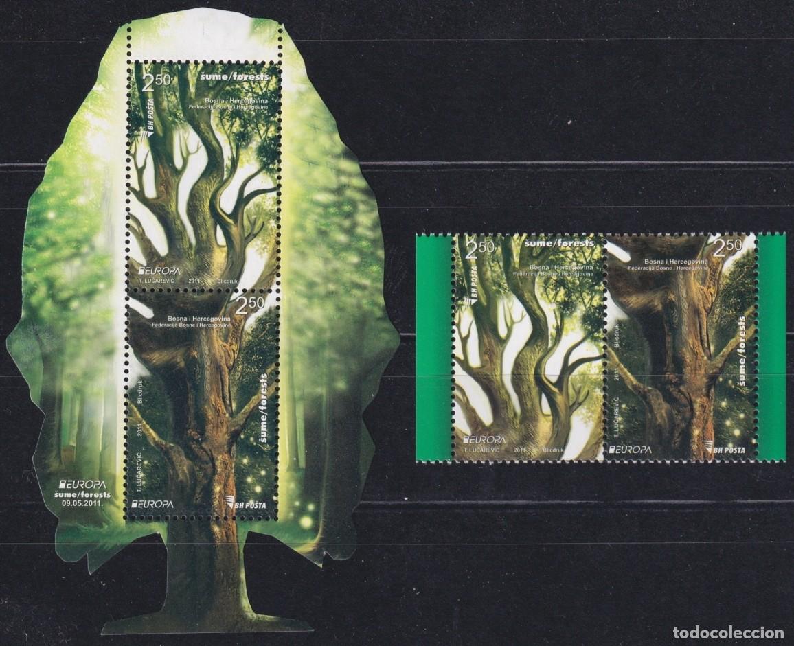 Selos: F-EX65801 BOSNIA & HERZEGOVINA MNH 2011 EUROPA TREE FOREST.