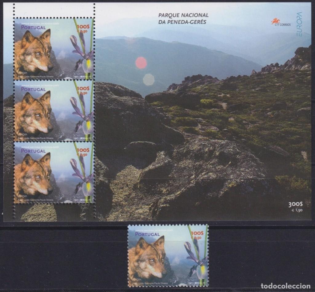 Selos: F-EX66021 PORTUGAL MNH 1999 EUROPA CEPT RESERVE NATIONAL PARK WOLF.