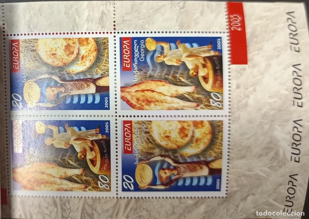 Stamps: F-EX65571 GEORGIA MNH 2005 EUROPA CEPT GASTRONOMY FOOD BOOKLED.