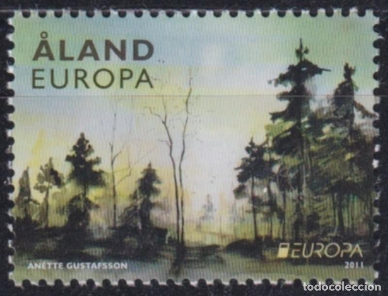 Stamps: F-EX66344 ALAND MNH 2011 EUROPA CEPT YEAR OF FOREST TREE.