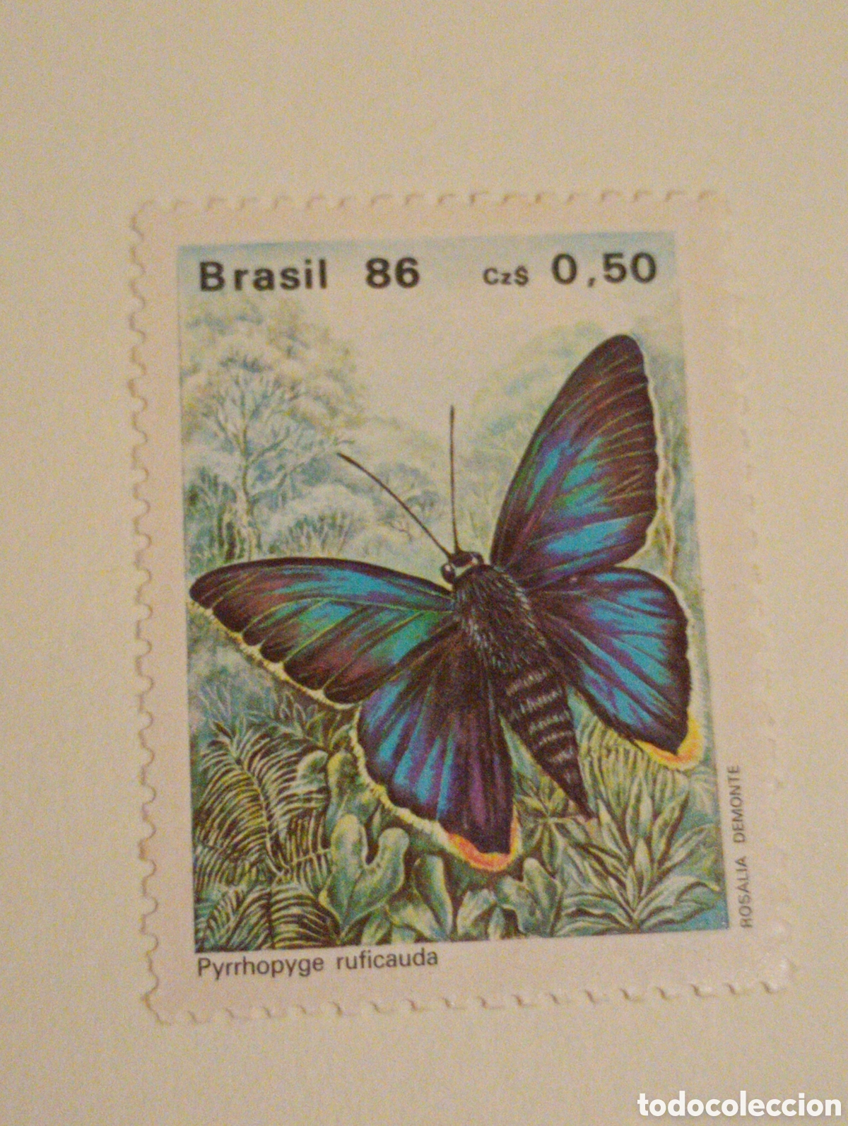 Sellos: Brasil mariposas .......