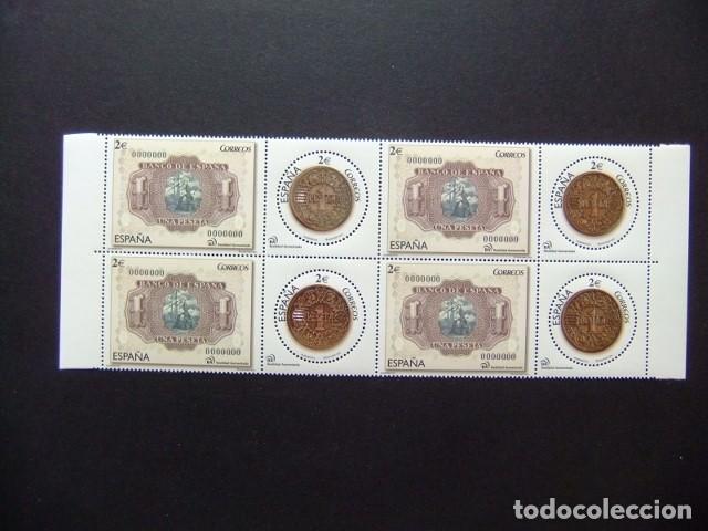 Selos: NUT Espa&ntilde;a 2014 / Numismatica Billete y Moneda de 1 Peseta / Edifil 4919 /4920 MNH