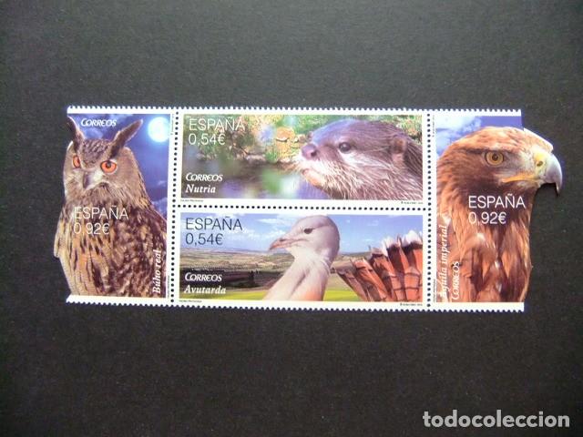 Timbres: NUT ESPA&Ntilde;A ESPAGNE 2014 / FAUNA PROTEGIDA en PELIGRO de EXTINCI&Oacute;N / EDIFIL 4915 / 4918 MNH