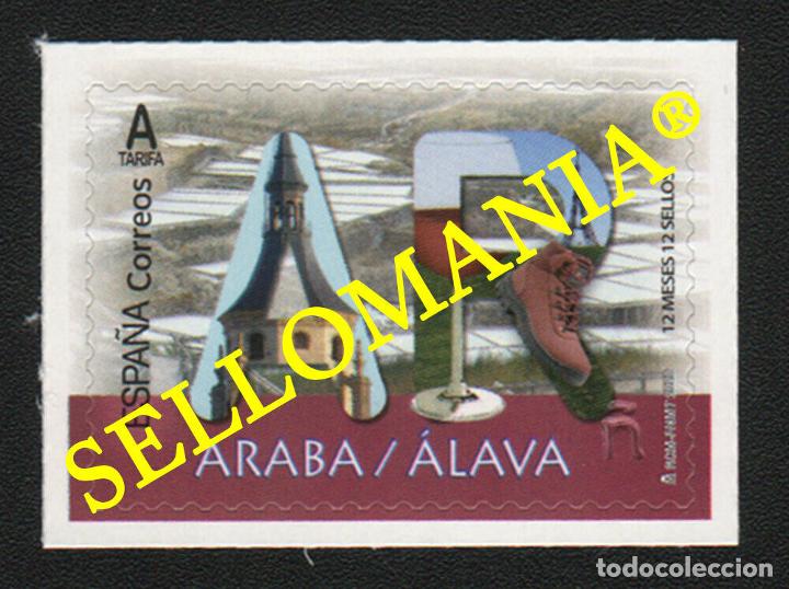 Selos: 2020 ALAVA ARABA 12 MONTHS 12 STAMPS CATEDRAL VITORIA CATHEDRAL ** MNH TARIFA A TC23683