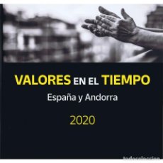 Sellos: LIBRO DE CORREOS SELLOS DE ESPAÑA Y ANDORRA 2020 CON FILOESTUCHES - VACIO. Lote 385407669