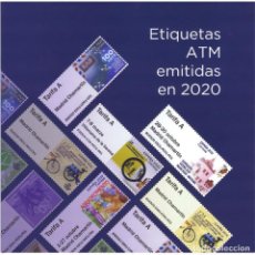 Sellos: ESPAÑA ETIQUETAS FRANQUEADORAS ATM AÑO 2020 COMPLETO.. Lote 242466400