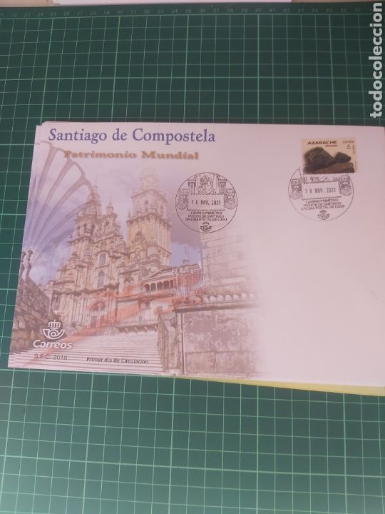 Sellos: LUGO CAMINO PRIMITIVO MATASELLO PUERTA SANTIAGO APISTOL CABALLO MATAMOROS SANTIAGO COMPOSTELA PATRIM