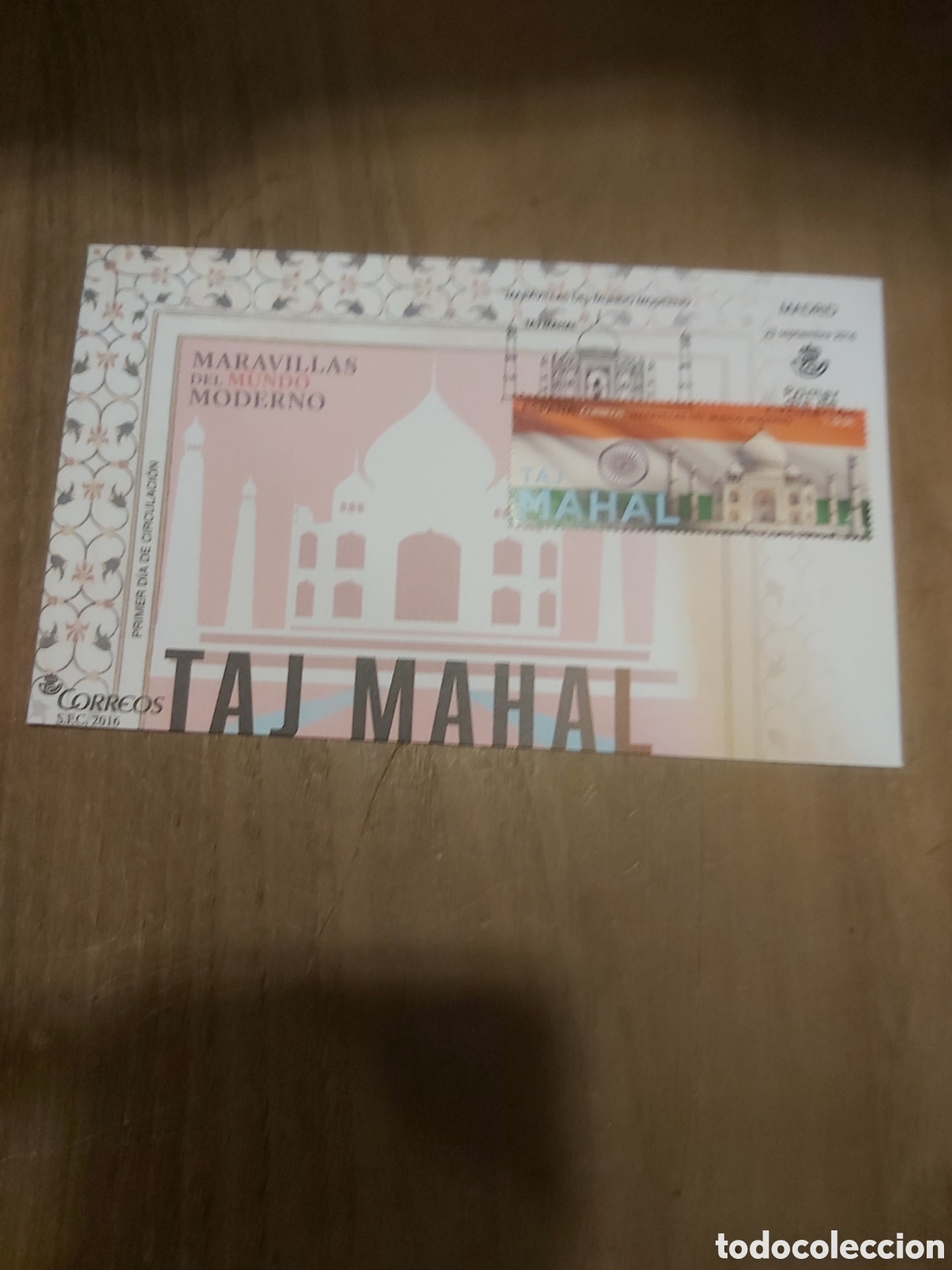 Stamps: Maravillas del mundo Arquitectura mahal religi&oacute;n edifil 5080 usados lujo sfc 2016