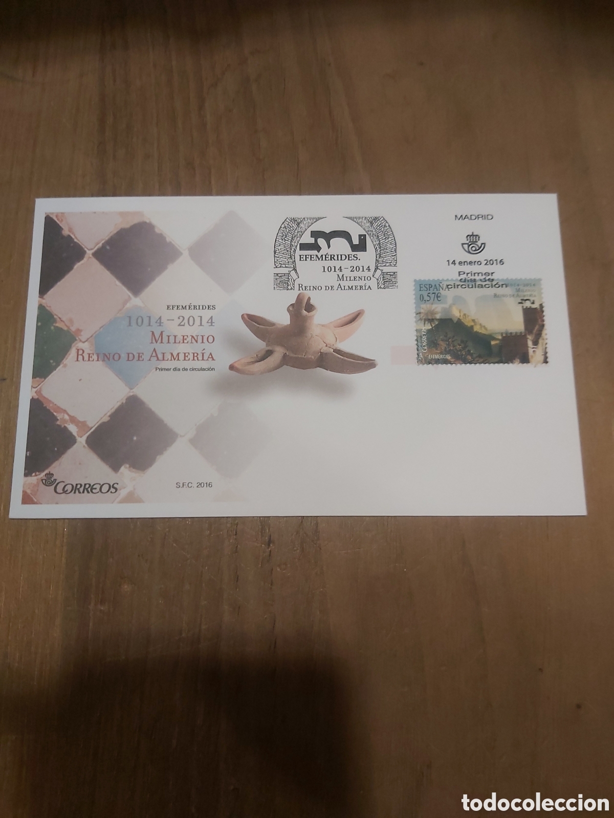 Briefmarken: Reino de Almer&iacute;a luci&eacute;rnaga luz arquitectura arte edifil 5022 sfc usado lujo 2016