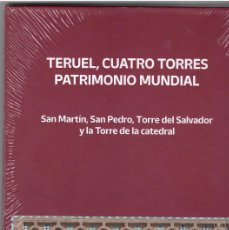 Sellos: PRODUCTO ESPECIAL EXFILNA 2023 TERUEL, CUATRO TORRES PATRIMONIO MUNDIAL