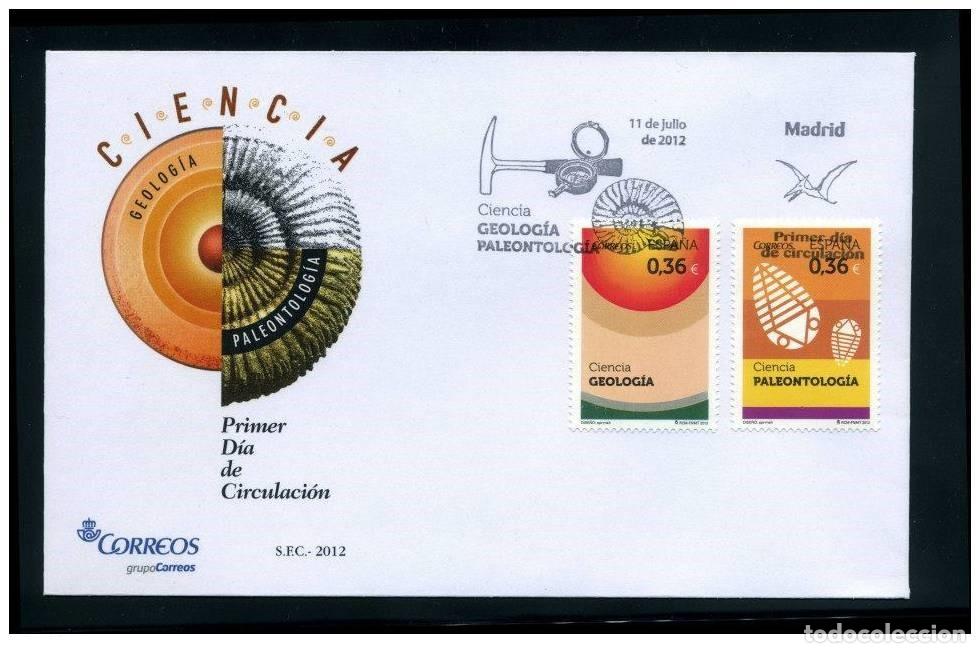 Sellos: Spain 2012 - FDC Ciencia - Foto 1