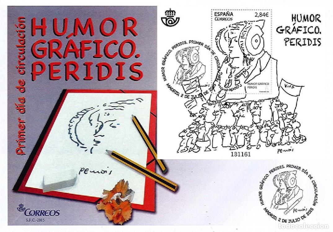 Sellos: Spain 2015 - FDC Humor grafico Peridis - Foto 1