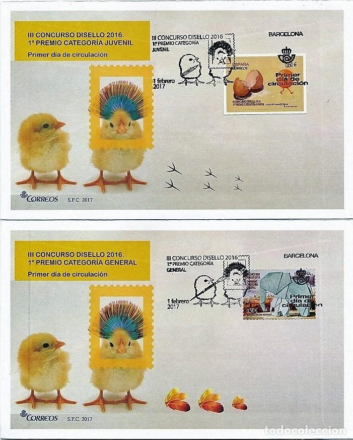Sellos: Spain 2016 - FDC Concurso disello - Foto 1
