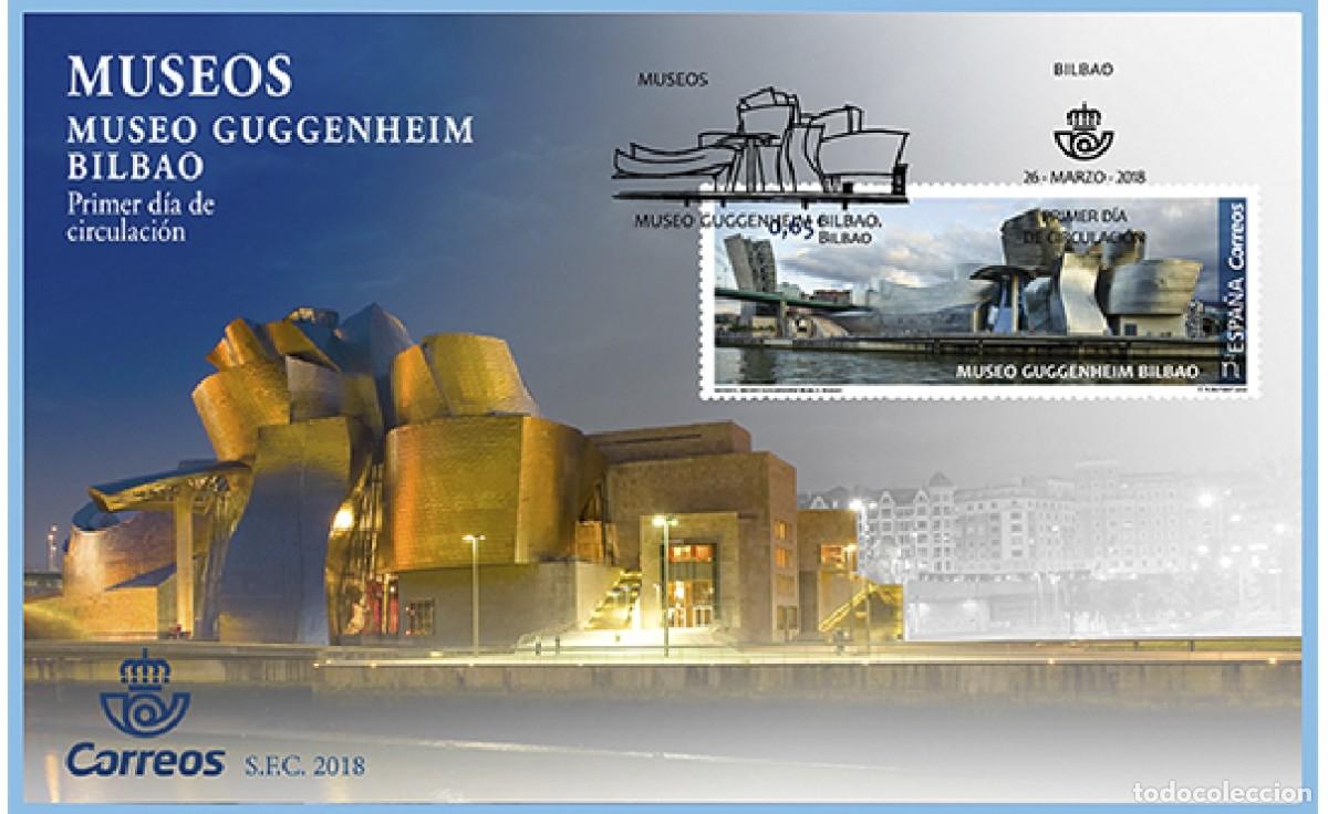 Sellos: Spain 2018 - FDC Museos - Foto 1