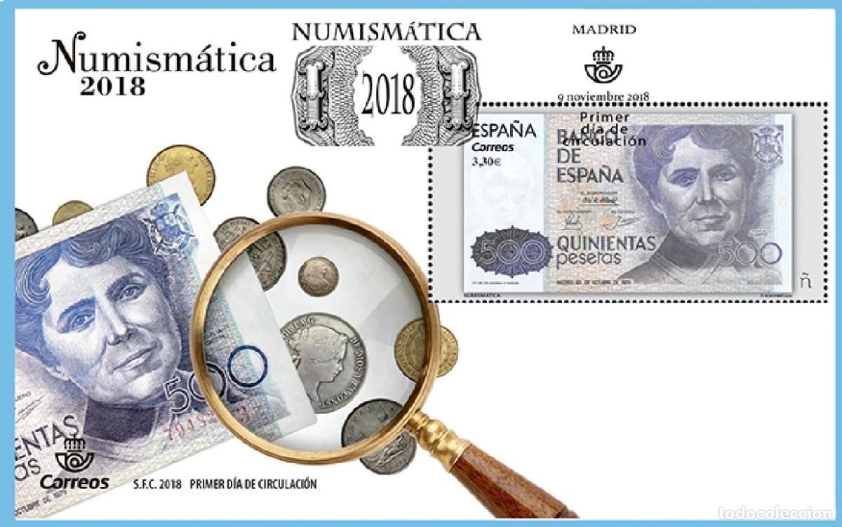 Sellos: Spain 2018 - FDC Numismatica - Foto 1