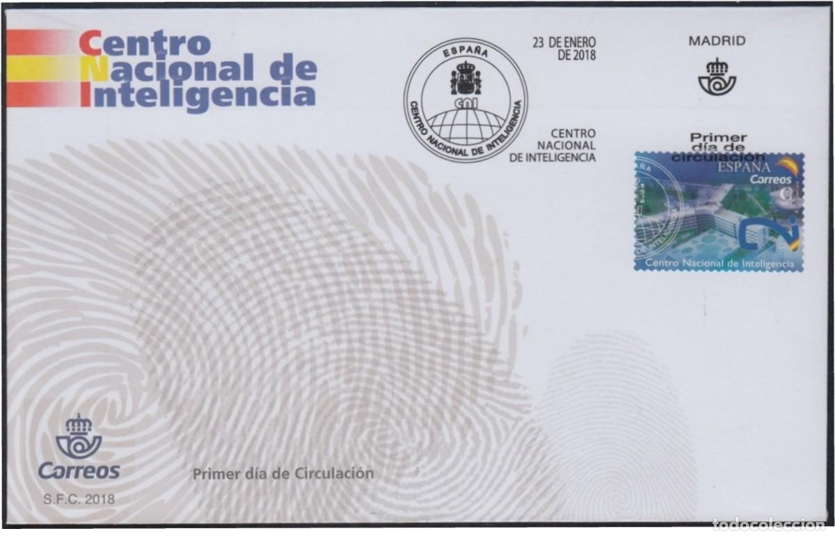 Sellos: Spain 2018 - FDC Centro Nacinal de Inteligencia - Foto 1