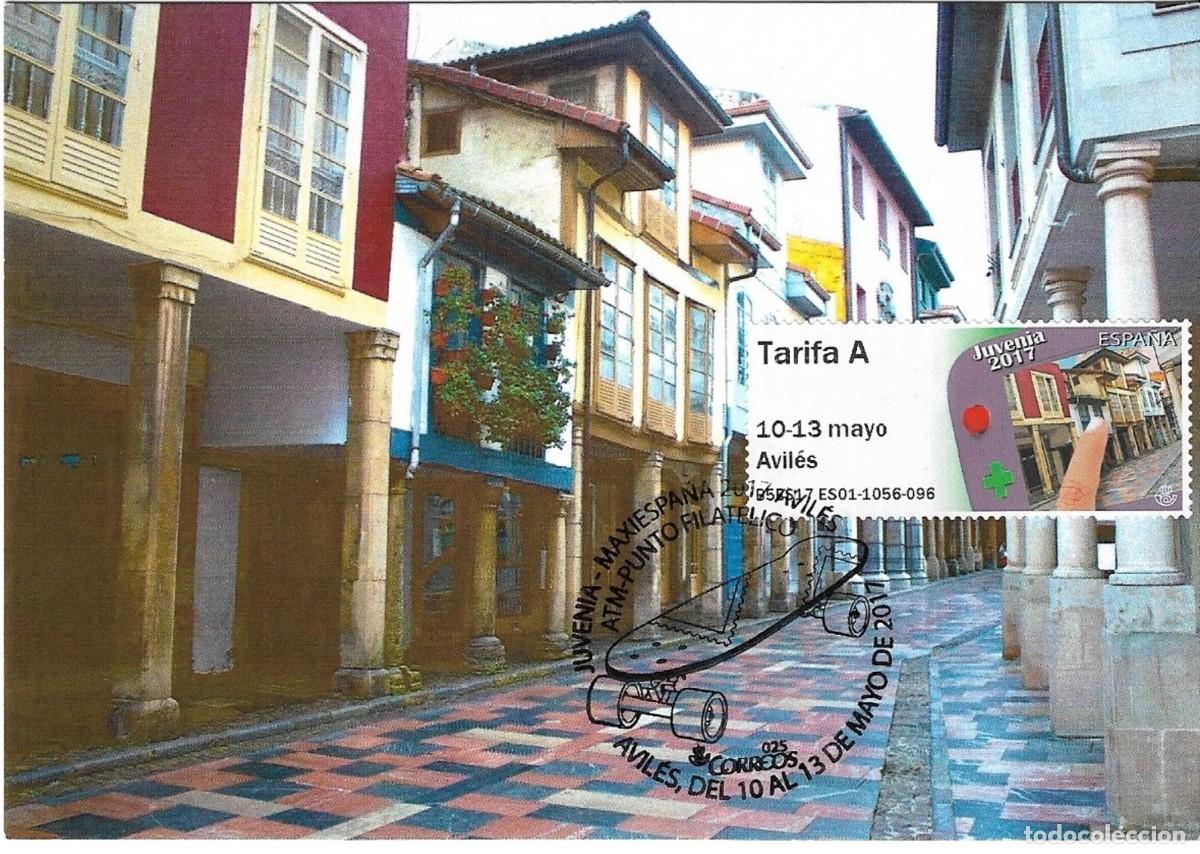 Sellos: Spain 2017 - ATM carte maximum - Foto 1
