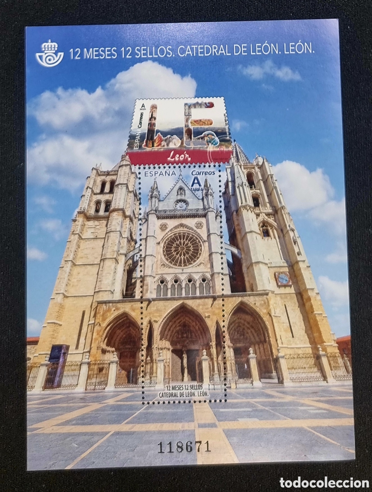 Sellos: Catedral de Le&oacute;n Espa&ntilde;a 2018 - Foto 2