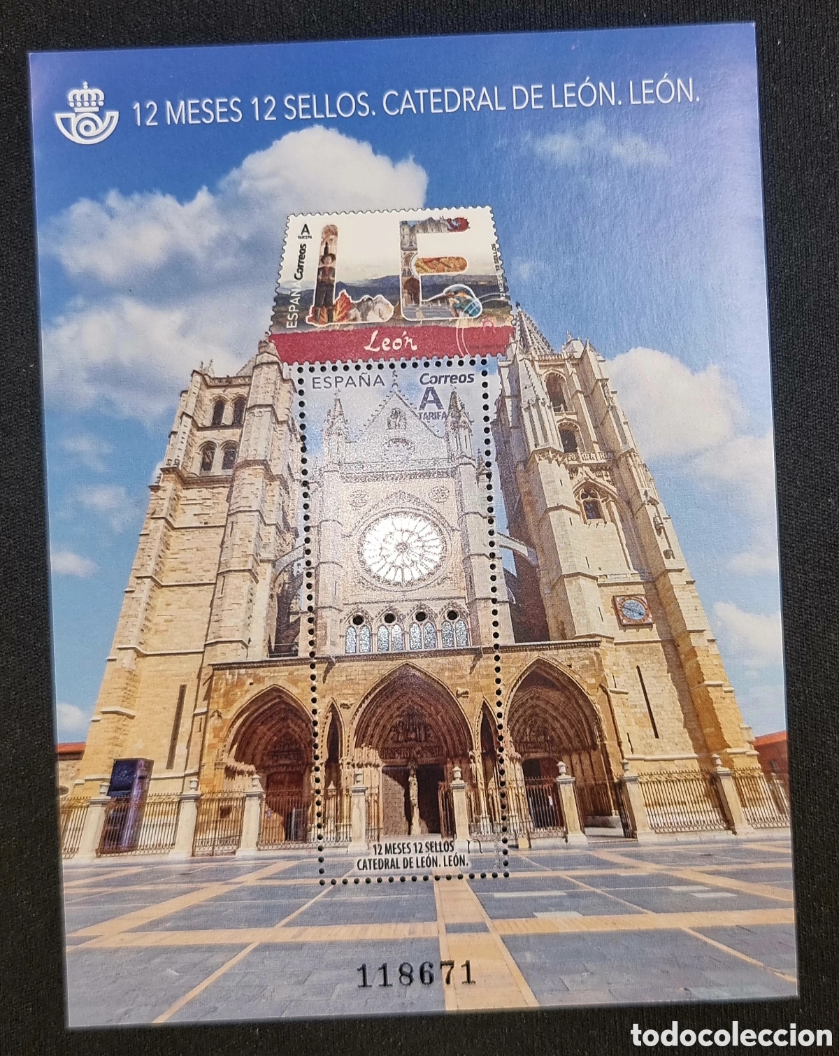 Sellos: Catedral de Le&oacute;n Espa&ntilde;a 2018 - Foto 3