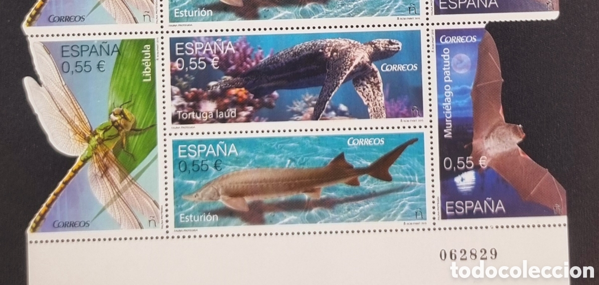 Sellos: Fauna Protegida Espa&ntilde;a 2015 - Foto 2