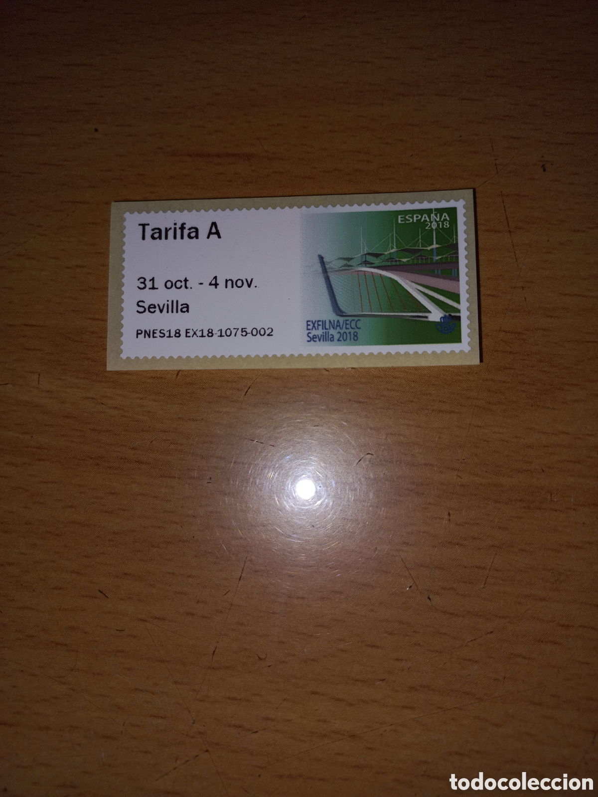Sellos: ATMS TARIFA A SEVILLA 2018. - Foto 1